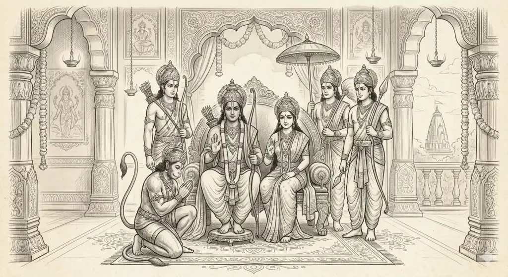 Rama and Sita's Divine Marriage