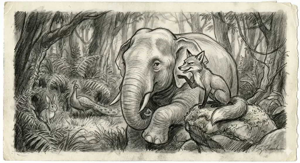 Story of Elephant and Fly