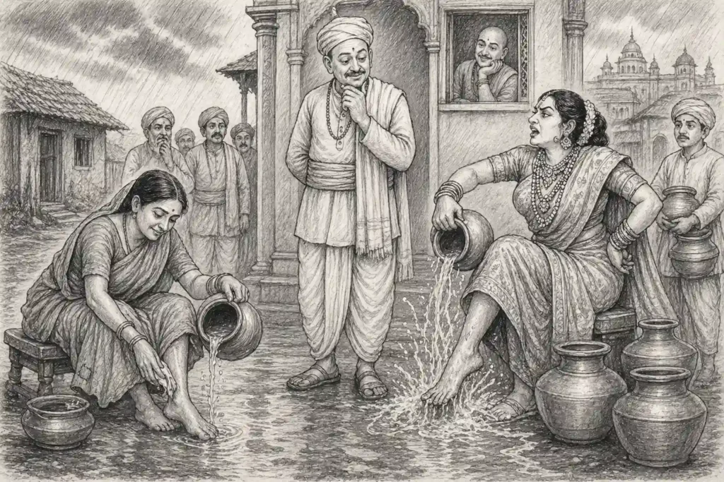 Tenali Rama and the Test of Two Ladies