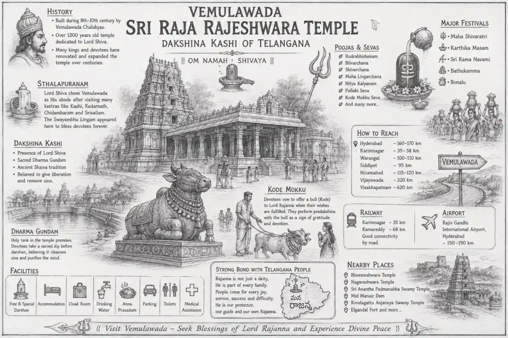 the famous Dakshina Kashi of Telangana.