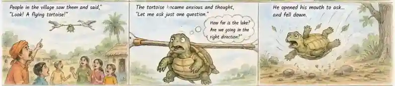 The Tortoise Who Could Not Wait